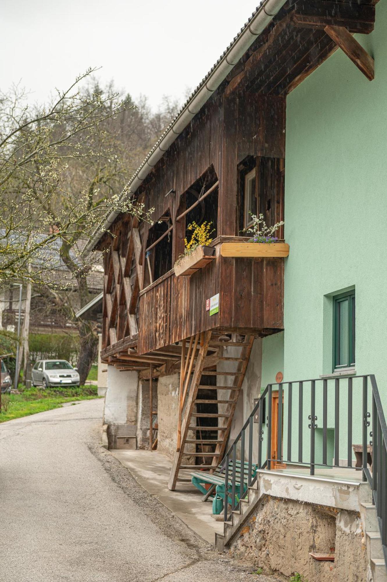 Zelena Hisa Pri Bjov Lägenhet Bohinjska Bela Exteriör bild